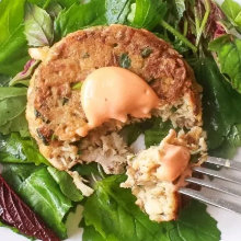 Mushroom Crab Cakes