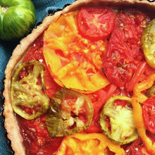 Simple Tomato Tart