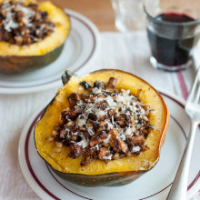 Stuffed Roast Squash