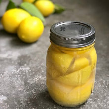 Preserved Meyer Lemons