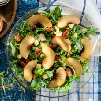 Fresh Peach Salad