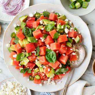 Watermelon Salad with Feta