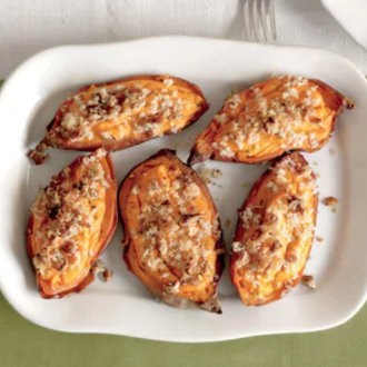 Twice Baked Sweet Potatoes