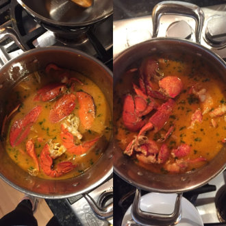 Diya’s Mama Wheeler’s Lobster Curry