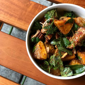 Luncheon’s Roasted Sweet Potato Salad