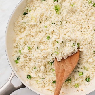 Seasoned Cauliflower Rice
